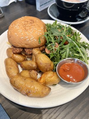 B fast sando  at Rad Radish in San Francisco