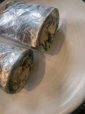 Chicken Cesar wrap  at Rad Radish in San Francisco