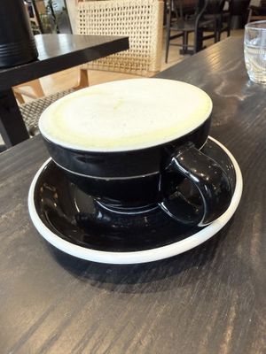 Matcha latte   at Rad Radish in San Francisco