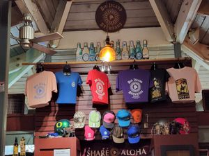 merch at Big Island Brewhaus in Waimea