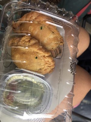 curry puff  at Baan Ghu Lhao in Trang