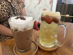 drinks  at Baan Ghu Lhao in Trang