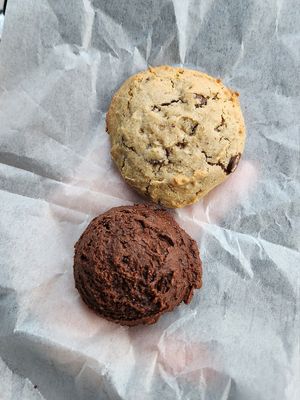 Double Chocolate and Chocolate Chip Cookies at Taste Of Supreme in Rochester