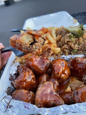 Inside the cauliwing  at Hot Sauce and Pepper in Mesa