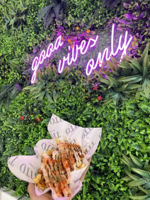 Loaded fries bbq jackfruit  at Tito Alkmaar in Alkmaar