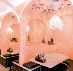 Booth Seating  at Hail Mary in Burleigh Heads