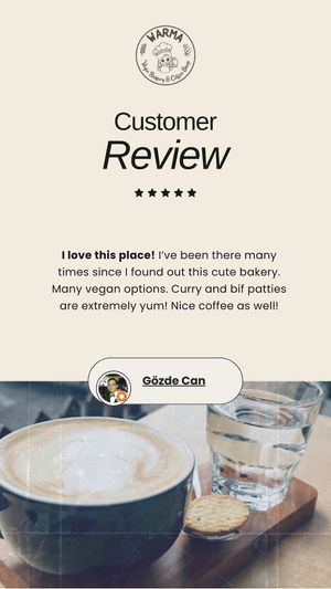 Customer Review at WARMA - Vegie Bakery & Coffee Shop in Ubud