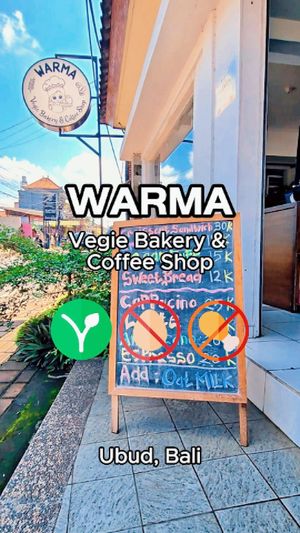  at WARMA - Vegie Bakery & Coffee Shop in Ubud