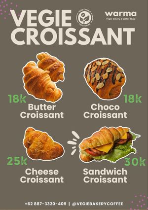 Warma Vegie Bakery Ubud | Food Menu at WARMA - Vegie Bakery & Coffee Shop in Ubud