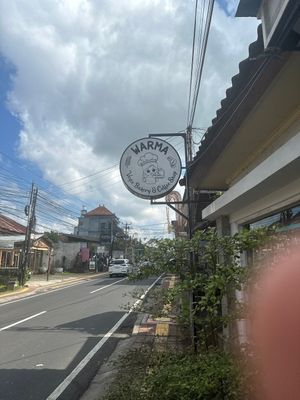   at WARMA - Vegie Bakery & Coffee Shop in Ubud