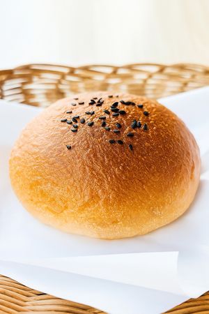 Vegetarian Meaty Bread - sweet bread with no egg, no meat. Warma Vegie Bakery and Coffee Shop Ubud Bali  at WARMA - Vegie Bakery & Coffee Shop in Ubud