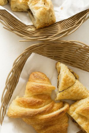 Vegetarian Croissant - eggless. Warma Vegie Bakery and Coffee Shop Ubud Bali  at WARMA - Vegie Bakery & Coffee Shop in Ubud