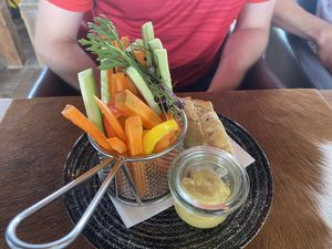 Gemüsesticks  at Weisse Düne in Norderney