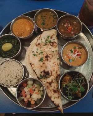 Chefs tasting platter - $78 with unlimited refills  at Don't Tell Aunty in Surry Hills