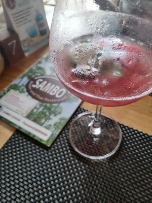 Watermelon nojito at Sambo in Siem Reap