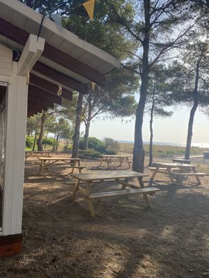 Mesas exterior   at Rosarito Cafe in L Hospitalet De L Infant