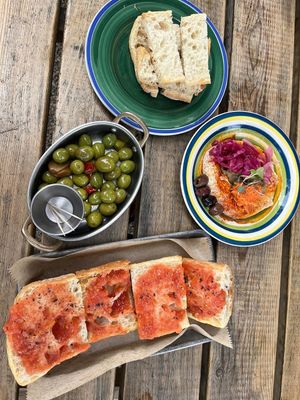 Voorgerecht at Rosarito Cafe in L Hospitalet De L Infant