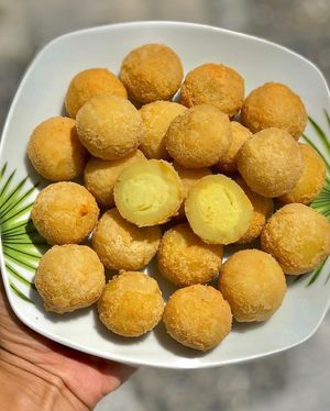 cheese ball at Àwa in Sao Paulo