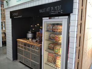 Soup area at Vårt Kök in Malmo