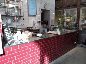 Desk at Vårt Kök in Malmo