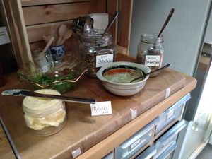 The butter is vegan at Vårt Kök in Malmo