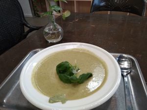 Perfect soup at Vårt Kök in Malmo