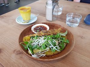 Banh Xeo at Momo Wholefood in Newcastle