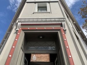 Outside  at Momo Wholefood in Newcastle