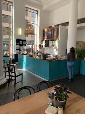 Inside  at Momo Wholefood in Newcastle