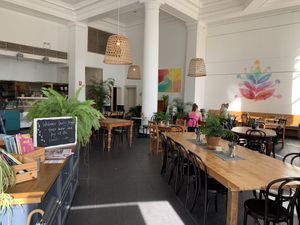 Inside  at Momo Wholefood in Newcastle