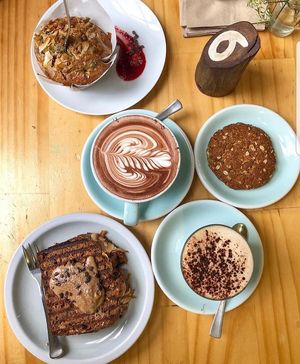 Amazing drinks at Momo Wholefood in Newcastle