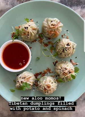Momos!!!! at Momo Wholefood in Newcastle