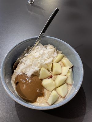 Apple porridge   at Copenhagen Coffee Lab - Alfama in Lisbon
