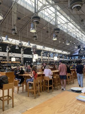 Space   at Time Out Market in Lisbon