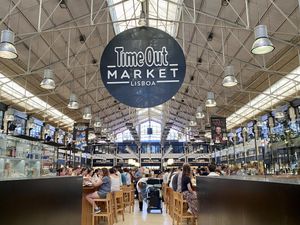   at Time Out Market in Lisbon
