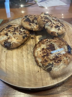 Vegan cookies  at Orgánica Café & Tienda in Santiago