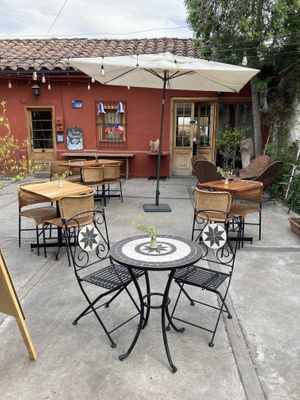 Outside  at Orgánica Café & Tienda in Santiago