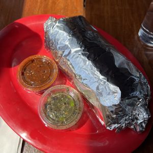 burrito  at Super Cucas in Santa Barbara