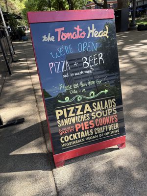 Trust the sign.  at The Tomato Head - downtown in Knoxville