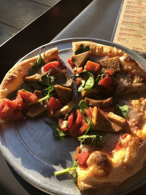 Spinach, Herb Tomatoes, Tofu at The Tomato Head - downtown in Knoxville