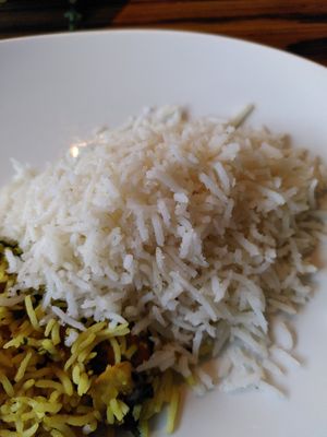 Coconut rice (August 2022) at Panache in Ilkley