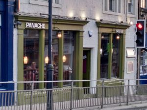 Outside the restaurant (August 2022) at Panache in Ilkley