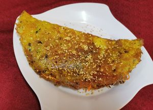 viatnamese crepe at Quan An Lạc Vegetarian Food in Quang Nam