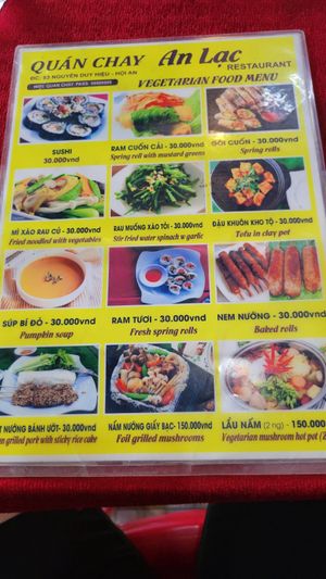  at Quan An Lạc Vegetarian Food in Quang Nam
