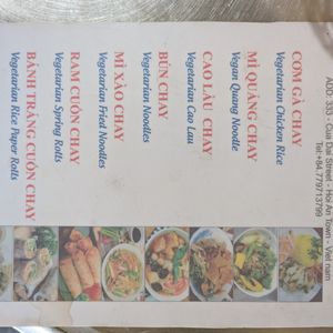  at Quan An Lạc Vegetarian Food in Quang Nam