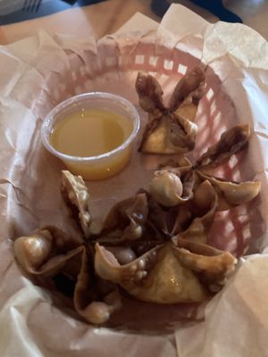 Crab puffs  at Green New American Vegetarian in Phoenix