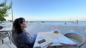   at Hello Bello in Poros