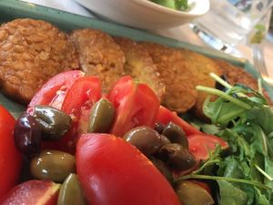 Tempeh  at Ristorante dei Pescatori in Domaso