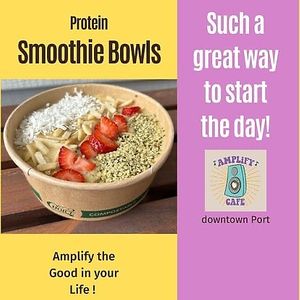  at Amplify Cafe in Port Washington