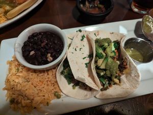 Tacos Verdes at Gabriel's in Santa Fe